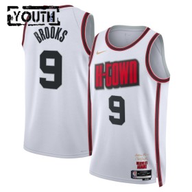 Dres Houston Rockets Dillon-Brooks Nike 2024-25 City Edition Bijela Swingman - Dječji